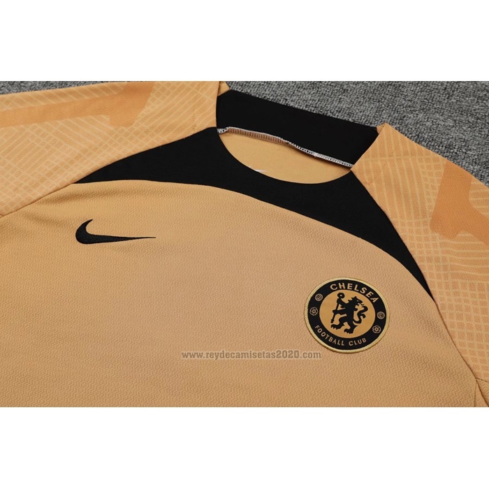 Camiseta de Entrenamiento Chelsea 2022-2023 Oro